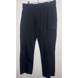 Elbeco Reflex Reflective Work Pants Men's Size 36R Black Uniform Cargo